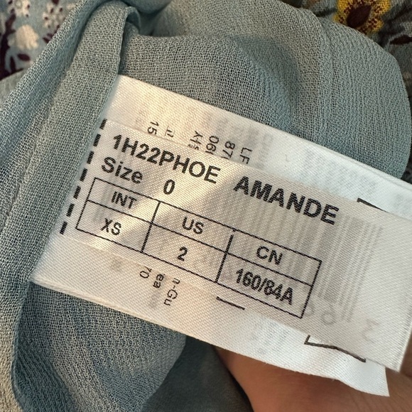 ba&sh Phoenix dress in Amande XS - Picture 9 of 9